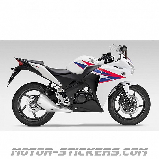 Honda CBR 125R 2012 decals